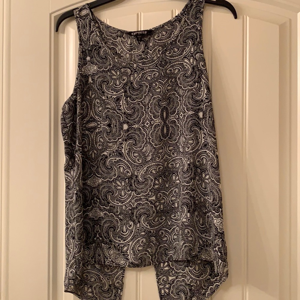 Express paisley tank